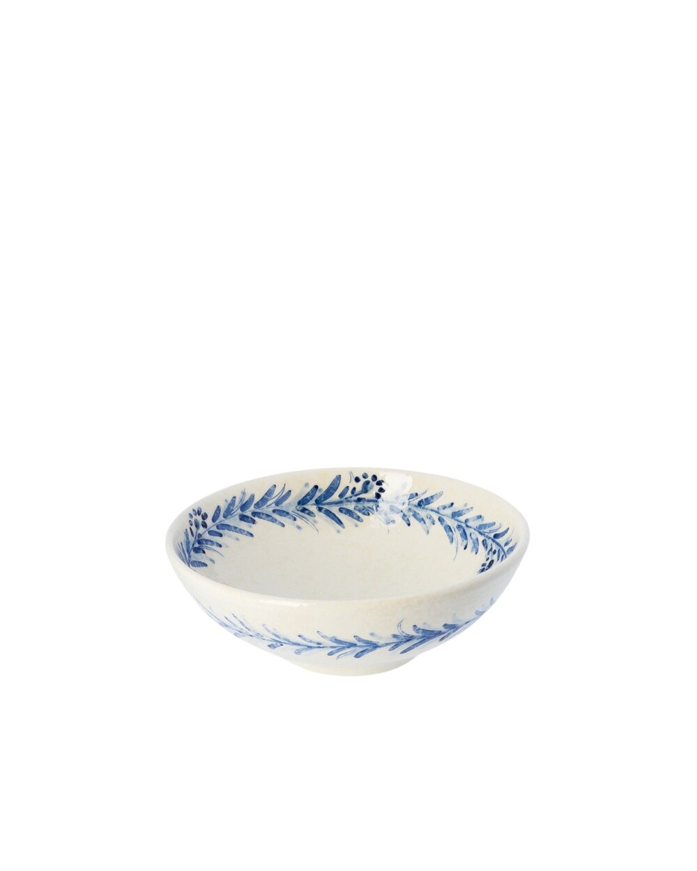 Skål, Floral Blue - Ø19 cm.